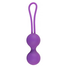 Фиолетовые вагинальные шарики Smile